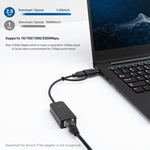 Cable Matters USB to 2.5G Ethernet Adapter