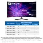 Cable Matters USB Type-C Multiport Adapter with Triple DisplayPort & PD