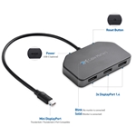 Cable Matters Mini DisplayPort™ MST Hub with Triple DisplayPort™