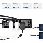Cable Matters 8-Outlet 15A/125V Surge Protector Power Strip with 4A USB-A and USB-C Charging