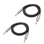 Cable Matters 2-Pack 1/4" TS  to 1/4" TS Speaker Cable