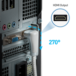 Cable Matters 8K Left Angle HDMI Cable