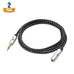 Cable Matters 2-Pack 3.5mm Stereo Audio TRS Extension Cable