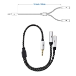 Cable Matters 2-Pack 3.5mm Stereo Audio Splitter Y-Cable