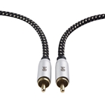 Cable Matters (2-Pack) Subwoofer Cable Digital Audio Coaxial Cable