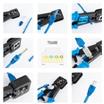 Cable Matters Modular RJ45 Crimp Tool for Pass Through Connectors