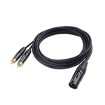 Cable Matters Male XLR to Dual RCA Male Cable