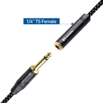 Cable Matters 2-Pack 1/4" TS M/F Extension Cable