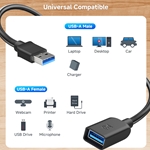 Cable Matters USB 3.0 M/F Extension Cable with On/Off Switch