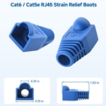 Cable Matters 4-Pack RJ45 Color Coded Strain Relief Boots