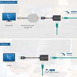 Cable Matters USB-C to Ethernet Adapter with Power Delivery