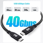 Cable Matters [USB-IF Certified] USB-C Cable with 4K Video and 100W Power Delivery