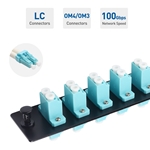 Cable Matters 6-Port Duplex LC to LC OM3/OM4 Fiber Patch Panel