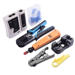 Cable Matters 7-in-1 Network Installation Tool Kit with Cable Crimper, Tester, and Punch Down Tools