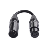 Cable Matters 2-Pack 5-Pin Male to 3-Pin Female XLR Cable