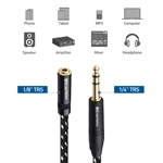 Cable Matters 1/4" TRS Male to 1/8" TRS Male Stereo Cable