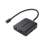 Cable Matters USB-C Multiport Adapter with 8K HDMI, 2x USB 3.0, Gigabit Ethernet, and Power Delivery