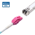 Cable Matters MTP® Female to LC UPC Duplex OM4 Multimode Breakout Fiber Optic Cable