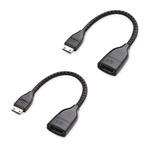 Cable Matters 2-Pack 8K Mini HDMI® to HDMI® Adapter