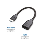 Cable Matters 2-Pack 8K Mini HDMI® to HDMI® Adapter