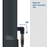 Cable Matters 2-Pack 90 Degree Angled M/F 8K HDMI Adapters