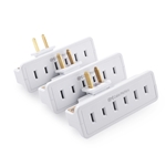 Cable Matters 3-Pack 2 Prong 3-Outlet Wall Tap