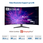 Cable Matters VESA Certified DisplayPort 1.4 Cable - 8K 60hz Ready
