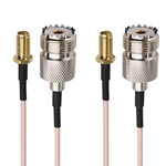 Cable Matters 2-Pack SMA Female to UHF SO-239 Male Coaxial RF Cable