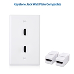 Cable Matters 2-Pack 8K HDMI Keystone Jack