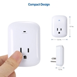 Cable Matters 1350 Joules, 1875W Single Outlet Surge Protector