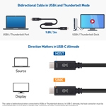 Cable Matters 40Gbps Active USB4™ Cable