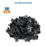 Cable Matters 50-Pack RJ45 Port Dust Covers in Black