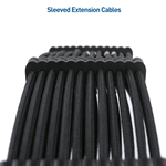 Cable Matters 6-Piece Sleeved Power Supply Extension Cable Kit