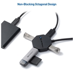 Cable Matters 4-Port Ultra-Mini USB 3.0 Hub with 4ft Extension Cord