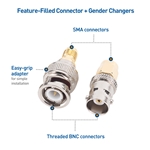 Cable Matters SMA to BNC Coaxial Adapter Kit