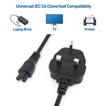 Cable Matters UK Plug BS 1363 to C5 Power Cable