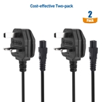 Cable Matters UK Plug BS 1363 to C5 Power Cable