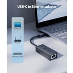 [Designed for Surface] Cable Matters 2.5Gbps USB-C to Ethernet Adapter (USB-C to Network Adapter, 2.5g Ethernet to USB-C Adapter) in Black