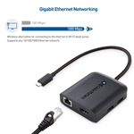 Cable Matters USB-C Multiport Adapter with 8K HDMI, 2x USB 3.0, Gigabit Ethernet, and Power Delivery