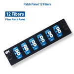 Cable Matters 12 Fibers LC to LC OS2 Single Mode Fiber Patch Panel