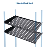 Cable Matters 1U Vented Rack Shelf