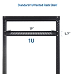 Cable Matters 1U Vented Rack Shelf