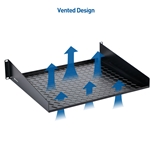 Cable Matters 2U Vented Rack Shelf