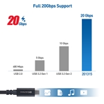 Cable Matters 20Gbps Active USB4™ Cable -5m