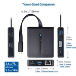 Cable Matters USB-C Multiport Adapter with HDMI, DP & VGA