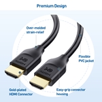 Cable Matters [Ultra High Speed HDMI Certified] 48Gbps Ultra 8K HDMI Cable with 8K 120Hz and HDR