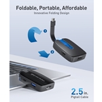 Cable Matters Foldable USB-C Multiport Adapter with HDMI & PD