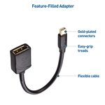 Cable Matters 2-Pack, Mini DisplayPort to DisplayPort Adapter in Black