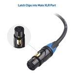 Cable Matters 3-Pack, Color-coded XLR to XLR Microphone Cable