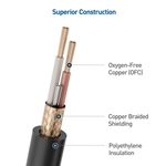 Cable Matters 3-Pack, Color-coded XLR to XLR Microphone Cable